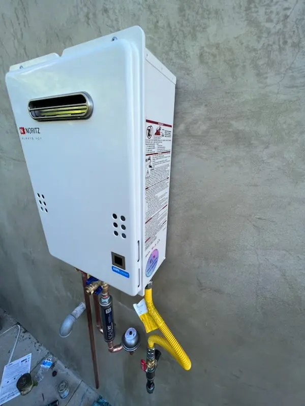 Tankless water heater installation for Morningside - Meadows homes